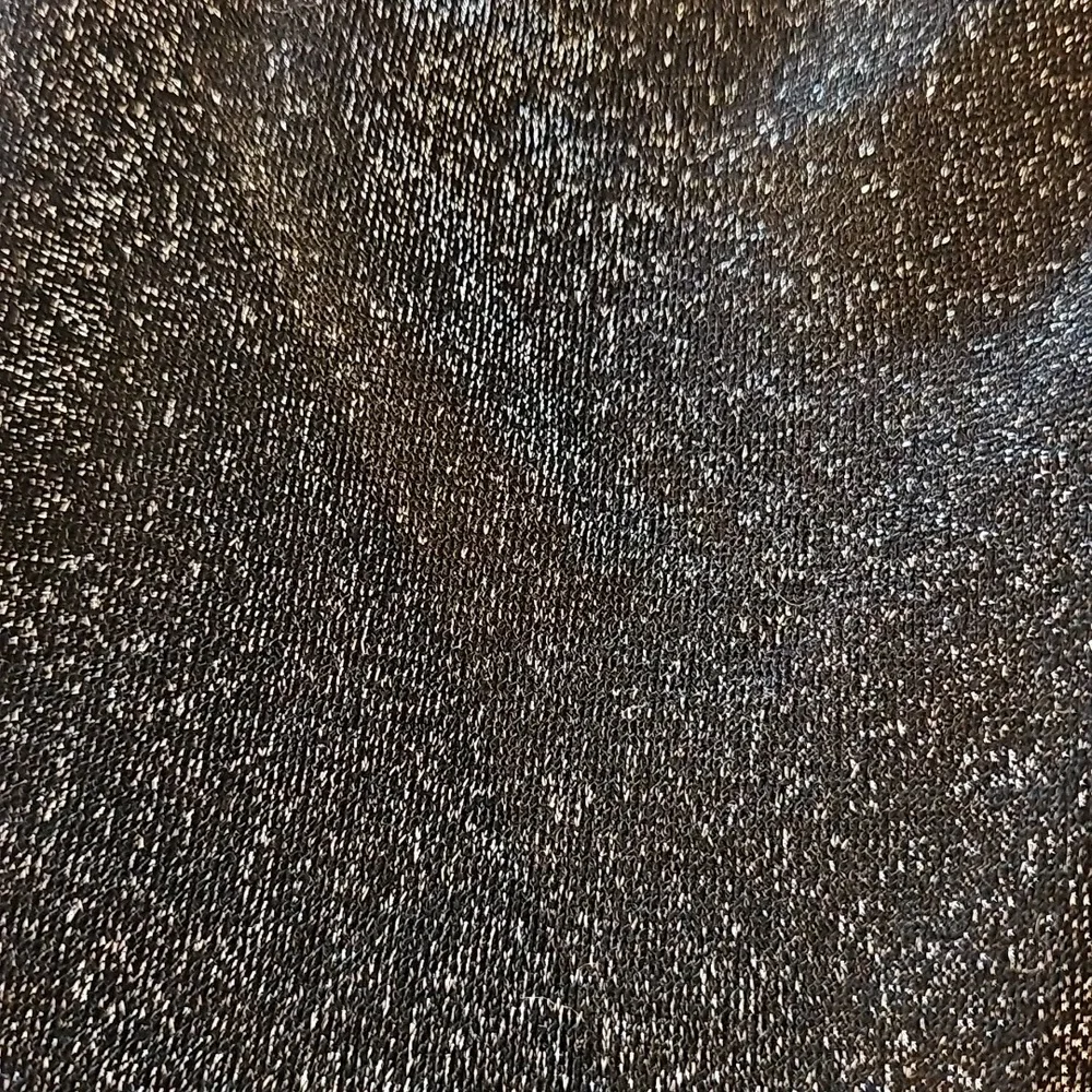 PINK Black Sparkly Leggings Size M - Picture 2 of 7